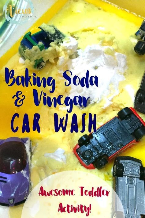 Erupting Kids Car Wash: Simple Science And Play